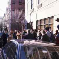 Digital images, 18, of Historic Sites Walking Tour led by Allen Kratz, Hoboken, March, 2005.