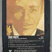 Eight-Track Cartridge, Frank Sinatra : "A Man And His Music". Reprise. REP J8 1016. Stereo..