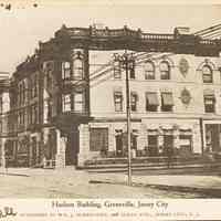Postcard: Hudson Building, Jersey City, NJ