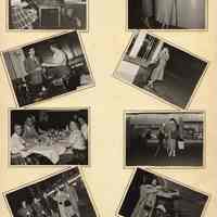 B+W photos, 8, of K&E [Co.] Camera Club activities, Hoboken et al, n.d., ca. 1950s.