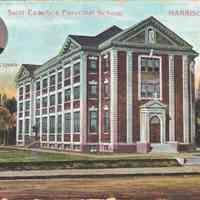 Postcard: Harrison, NJ, St. Cecilia