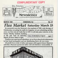          Hoboken Historical Museum Newsletter [First Series], Volume 2, No. 47, March, 1991. picture number 9
   