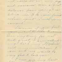          letter 3, page 2 of 3: Martin Henley, Mt. Carmel, Ill, April 22, 1919
   