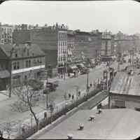          B+W copy photo of photo of River Street looking north from 1st Street, Hoboken, 1917. picture number 1
   