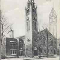 Postcard: Reformed Church, West Hoboken, NJ