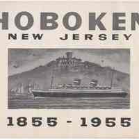 Hoboken Centennial 1855-1955 booklet. Belonging to Charles F. Ward, Jr.