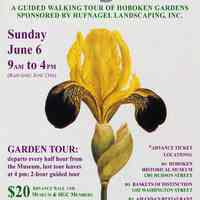 Poster: Secret Gardens Tour, HHM, June 6, 2010.