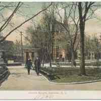 Postcard: Church Square [Park], Hoboken, N.J. No date, circa 1901-1907; unposted.