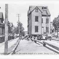 Postcard: Street View, Jersey City, NJ