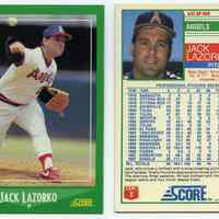          5, 1988: Lazorko, P, Angels, Score, 437 of 660
   