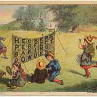 Trade card, 2: Heckers