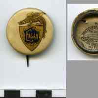          Button: Eagan [School of Business]; shield with griffin
   