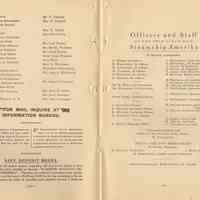          pp 14-15 Passenger List: Second Cabin (end); Officers & Staff
   