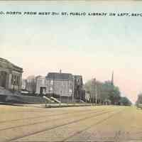 Postcard: Public Libary, Bayonne, NJ