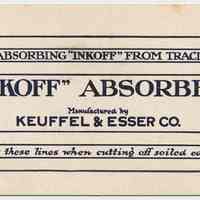          typical blotter supplied
   