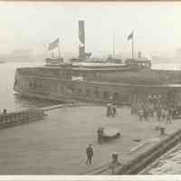 Postcard: Ferry, Hoboken, NJ