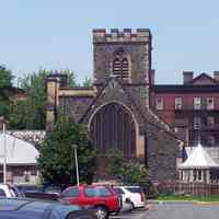          1: View north from Fifth Street of south facade.
   