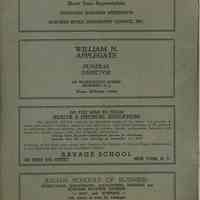          inside front cover, ads
   
