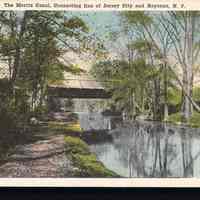 Postcard: Morris Canal, Jersey City, NJ