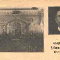 Postcard: Wayne Street Reformed Church, Jersey City, NJ