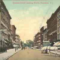 Postcard: Hudson Street, Hoboken, NJ