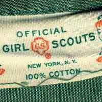 Official Girl Scout uniform, dress, owner not identified, Hoboken, no date, ca. 1930-1950.