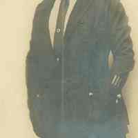 Photo portrait of Mrs. Frank K. Markey (Mary Henry Miller) in her American Red Cross volunteer winter uniform, N.Y. City, no date, ca. 1918-1920.