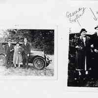 Photocopies of 6 photographs of August & Gesina Engelbart, once residents of Hoboken, ca. 1917-1940.