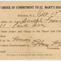 Document: Order of Commitment to St. Mary