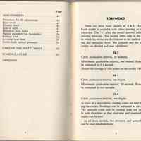          pp 3-4: contents; foreword with description of the 3 basic models
   