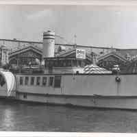 B+W Postcard: Drifters Restaurant, Hoboken, NJ