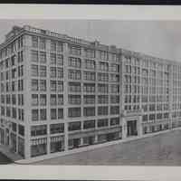 B&W photo of mixed-use office and industrial Myrick Building at 29 Worthington Street, Springfield, MA.