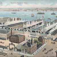 Postcard: Hamburg-American Line, Hoboken, NJ