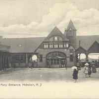 Postcard: Ferry, Hoboken, NJ