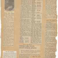          leaf 36 front: newsclippings, 1950, 1951
   