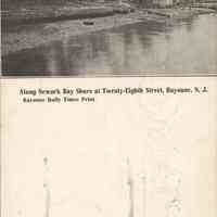 Postcard: View, Bayonne, NJ