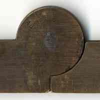          detail rule hinge inside (protractor markings)
   