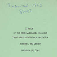          Report: Study of Erie-Lackawanna Railroad YMCA, Hoboken, Dec. 31, 1962. picture number 25
   
