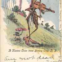 Postcard: Greetings, Jersey City, NJ