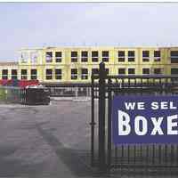 Color photo: Boxes. Photo taken by Peter Ziebel, no date, circa 2004-2005.