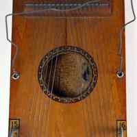          detail top; upper quarter with wire sheet music holder in place
   