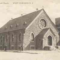 Postcard: St. James Church, West Hoboken, NJ