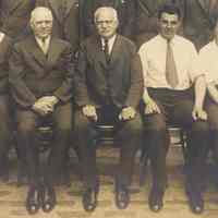          detail front row: A.W. Keuffel(?), Carl M. Bernegau. Carl W. Keuffel(?)
   