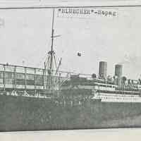 Postcard: Bluecher, no date.