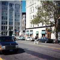 Color photo of the NJ Transit Train Festival, Hoboken 1989.