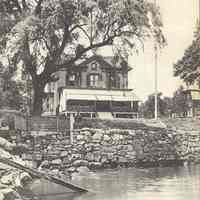 Postcard: Robbins Reef Yacht Club, Bayonne, NJ