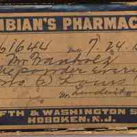 Prescription medicine box from Gibian