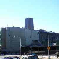          25: view southeast from River St. & Hudson Place of terminal
   