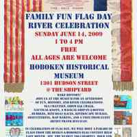 Poster: Family Fun Flag Celebration. Sunday , June 14, 2009. HHM program.