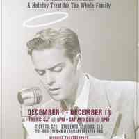 Poster: Monroe Center Presents Mile Square Theatre. It